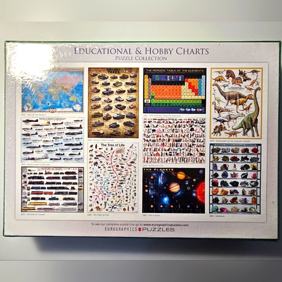 Eurographics Puzzles Map of the World 1000-Piece Jigsaw Puzzle - Picture 11 of 12